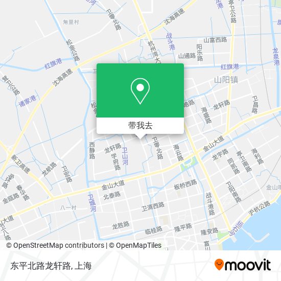 东平北路龙轩路地图