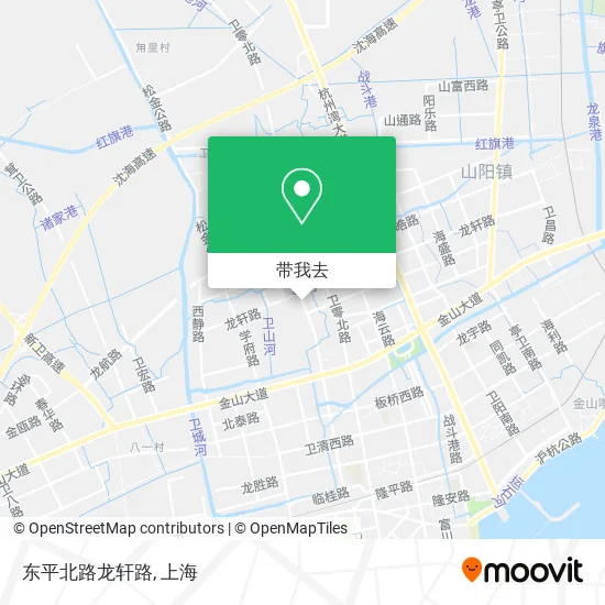 东平北路龙轩路地图