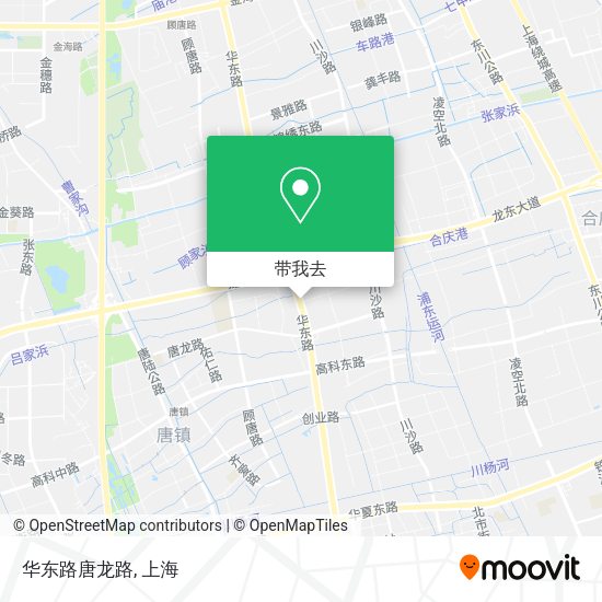 华东路唐龙路地图