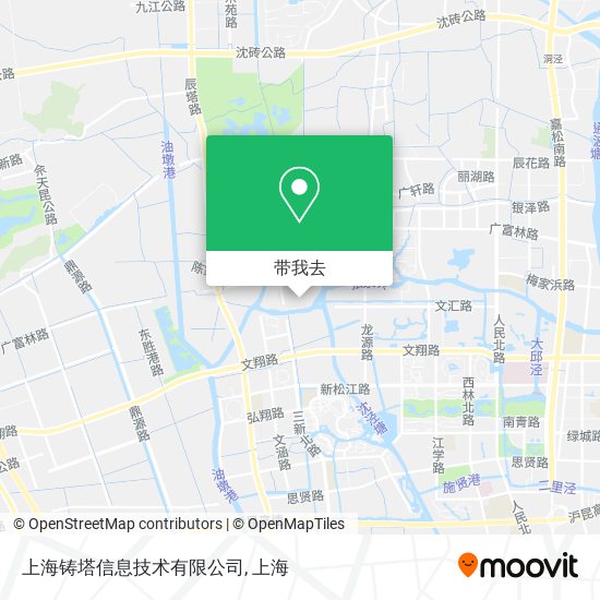 上海铸塔信息技术有限公司地图