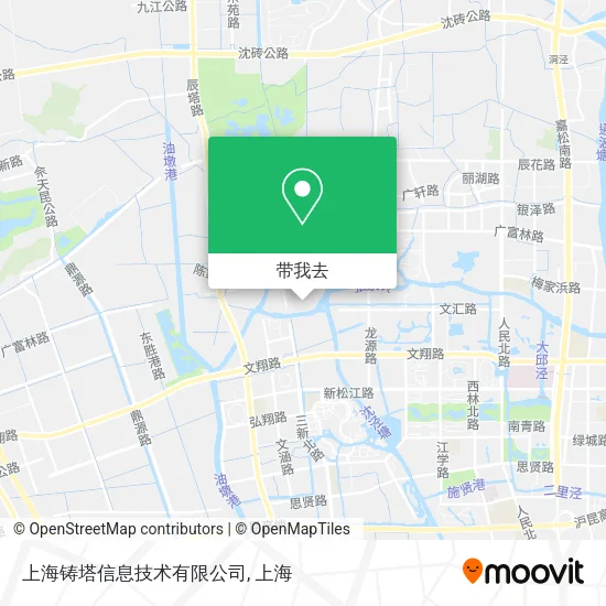 上海铸塔信息技术有限公司地图