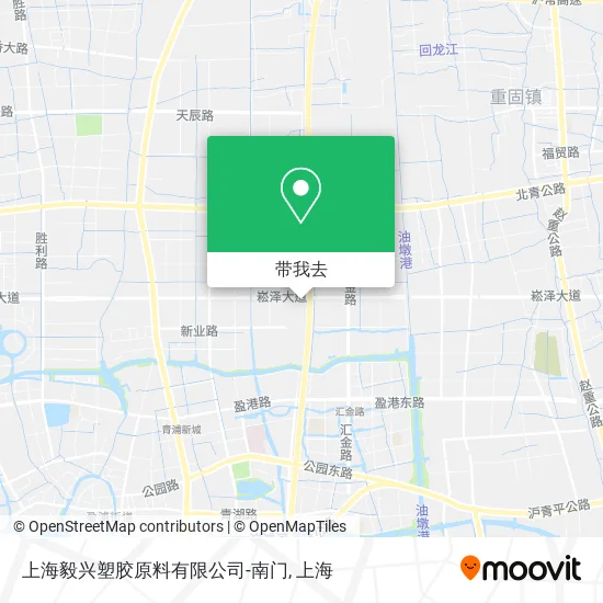 上海毅兴塑胶原料有限公司-南门地图