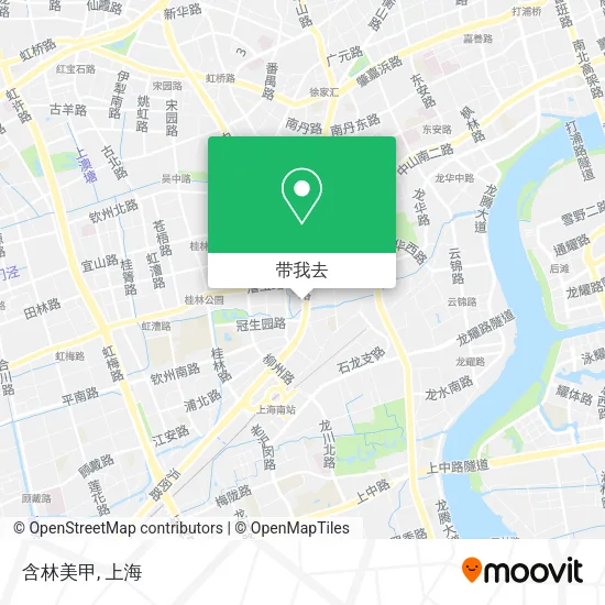 含林美甲地图