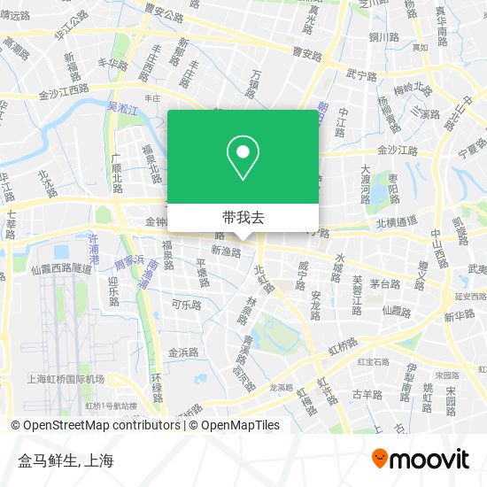 盒马鲜生地图