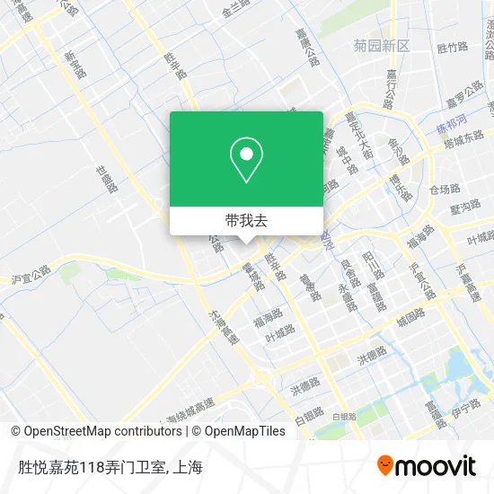 胜悦嘉苑118弄门卫室地图