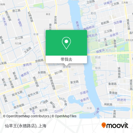 仙草王(永德路店)地图