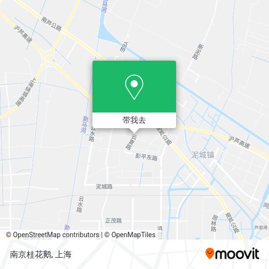 南京桂花鹅地图