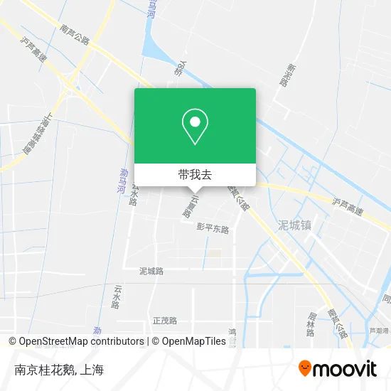 南京桂花鹅地图