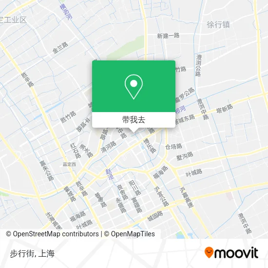 步行街地图