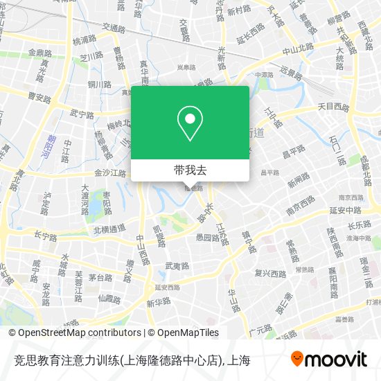 竞思教育注意力训练(上海隆德路中心店)地图
