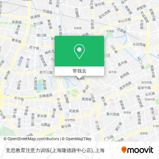 竞思教育注意力训练(上海隆德路中心店)地图