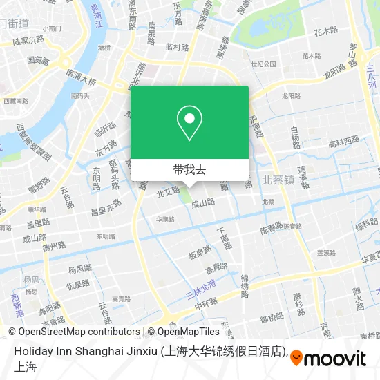 Holiday Inn Shanghai Jinxiu (上海大华锦绣假日酒店)地图