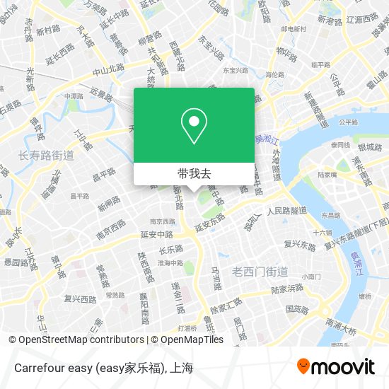 Carrefour easy (easy家乐福)地图
