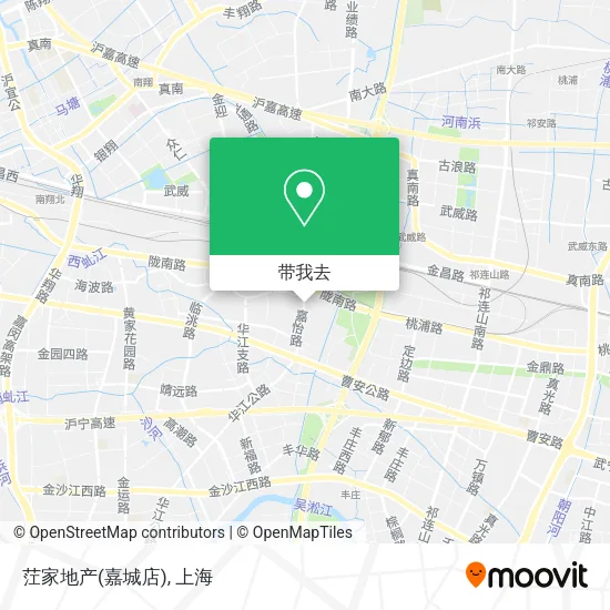 茳家地产(嘉城店)地图