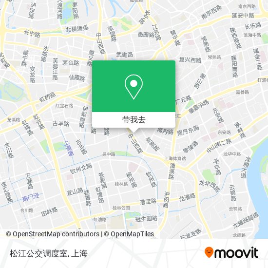 松江公交调度室地图