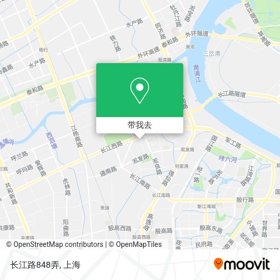 长江路848弄地图