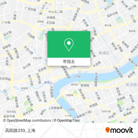 高阳路233地图