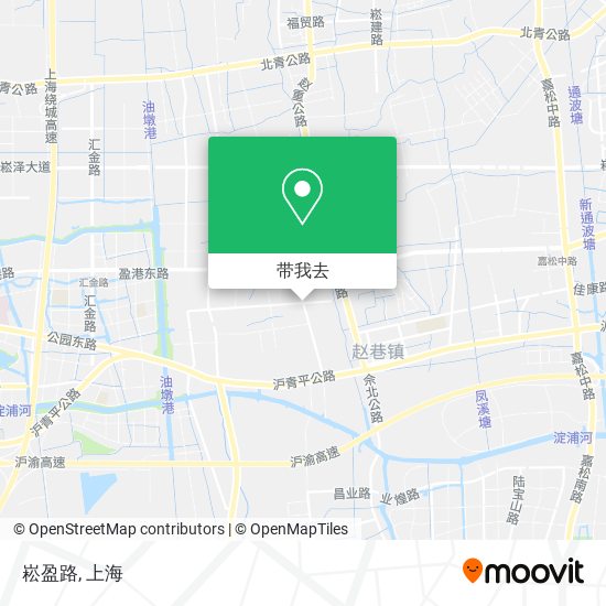 崧盈路地图