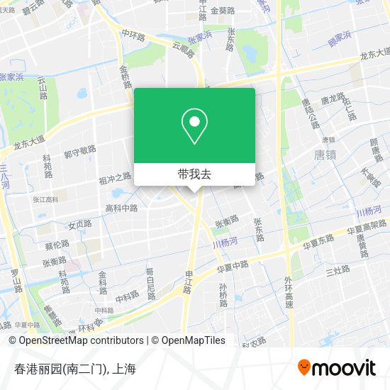 春港丽园(南二门)地图