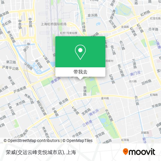 荣威(交运云峰竞悦城市店)地图