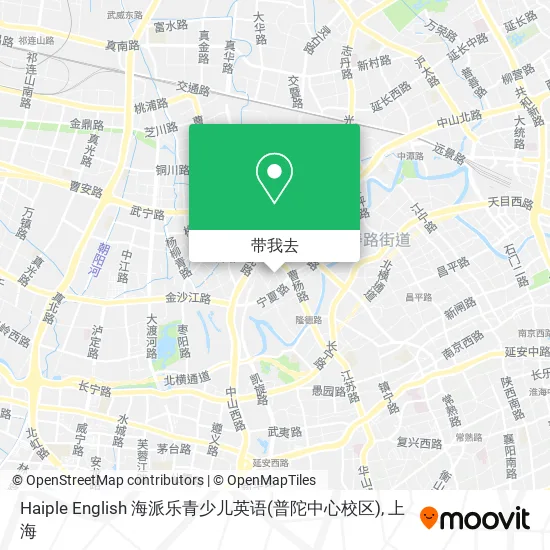 Haiple English 海派乐青少儿英语(普陀中心校区)地图