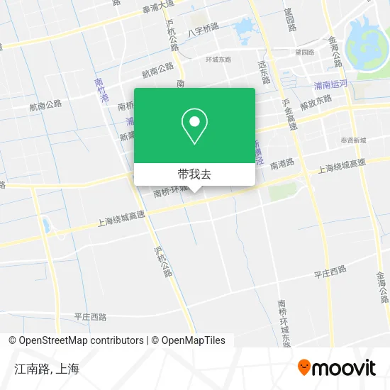 江南路地图