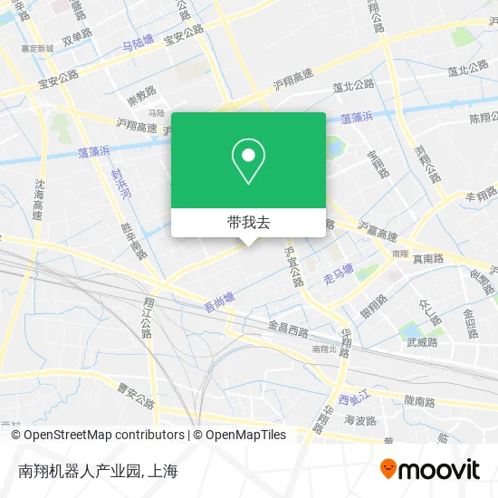 南翔机器人产业园地图