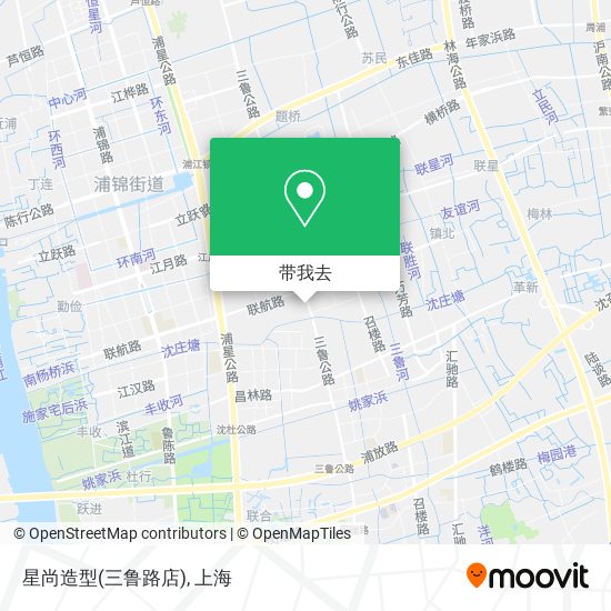 星尚造型(三鲁路店)地图