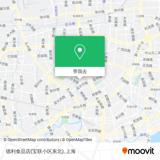 德利食品店(宝联小区东北)地图