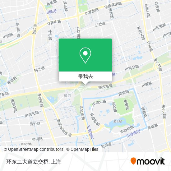 环东二大道立交桥地图