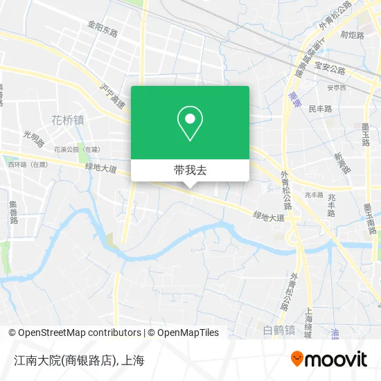江南大院(商银路店)地图