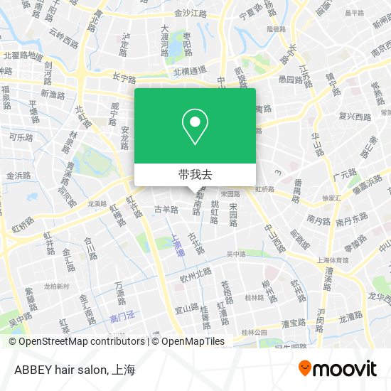 ABBEY hair salon地图