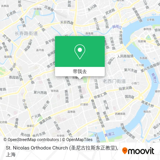 St. Nicolas Orthodox Church (圣尼古拉斯东正教堂)地图
