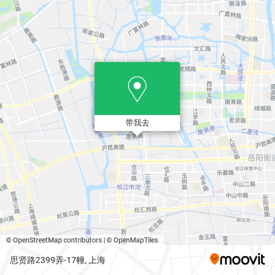 思贤路2399弄-17幢地图