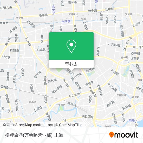 携程旅游(万荣路营业部)地图