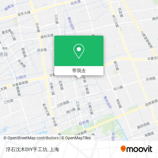 浮石沈木DIY手工坊地图
