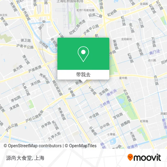 源尚大食堂地图