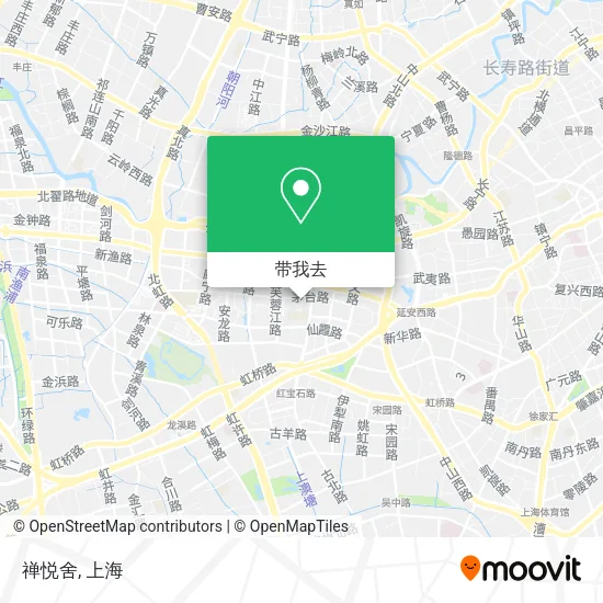 禅悦舍地图
