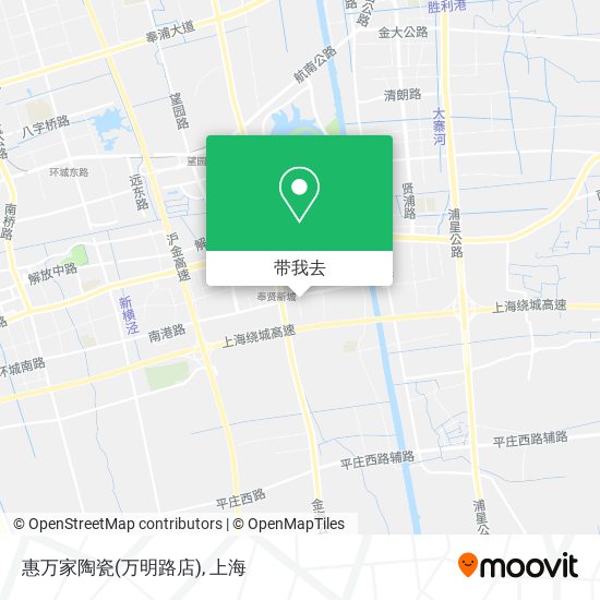 惠万家陶瓷(万明路店)地图