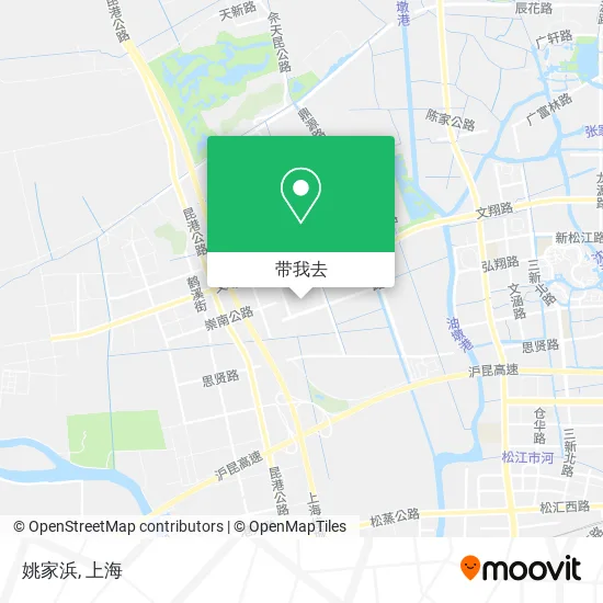 姚家浜地图