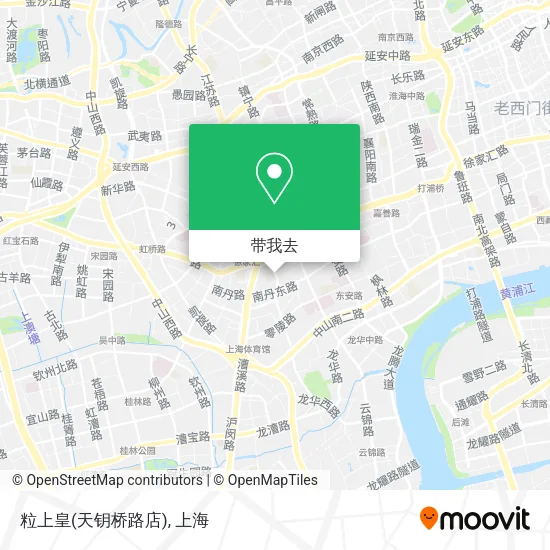 粒上皇(天钥桥路店)地图