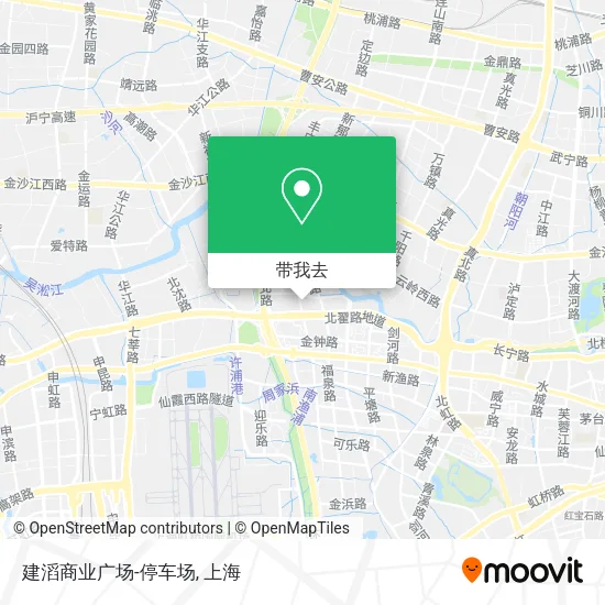 建滔商业广场-停车场地图