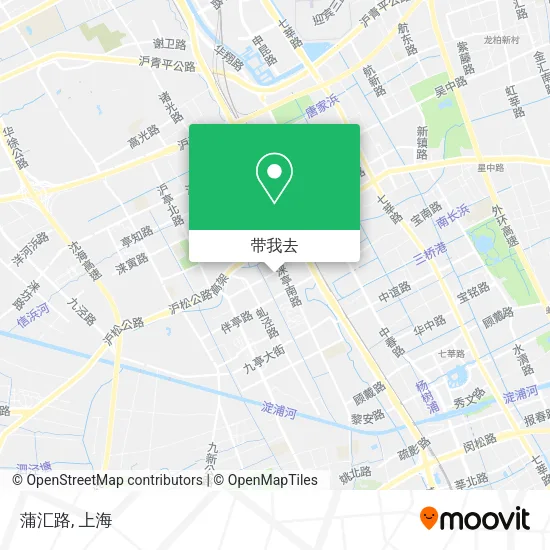 蒲汇路地图