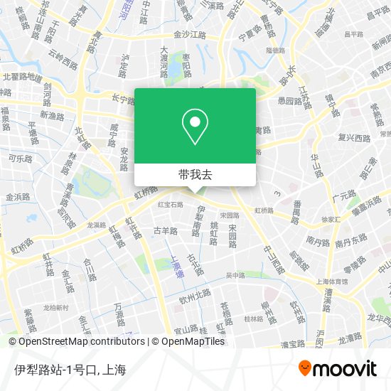 伊犁路站-1号口地图