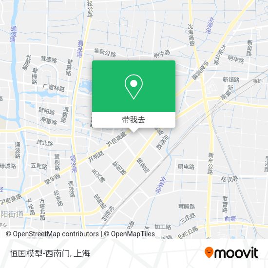 恒国模型-西南门地图