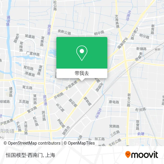 恒国模型-西南门地图