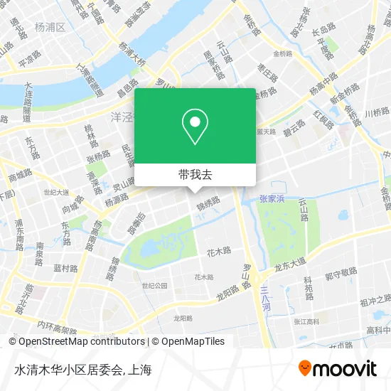 水清木华小区居委会地图