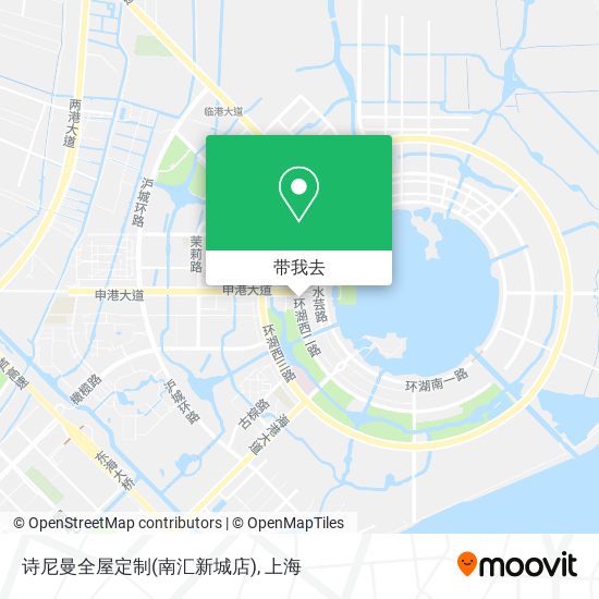 诗尼曼全屋定制(南汇新城店)地图