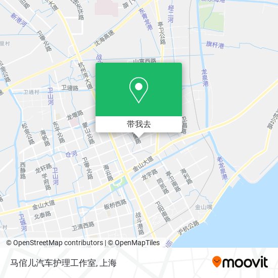 马倌儿汽车护理工作室地图