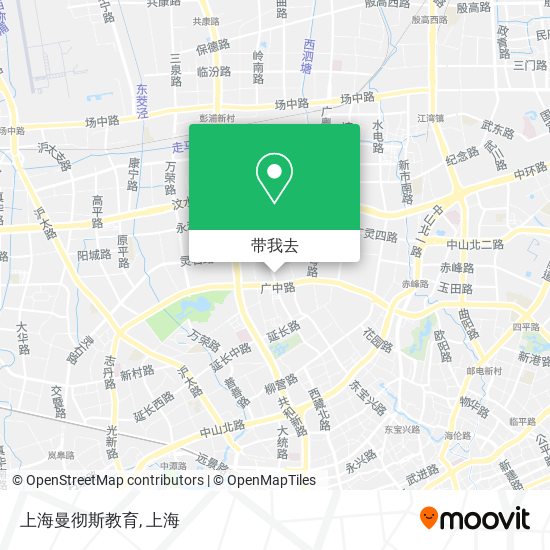 上海曼彻斯教育地图